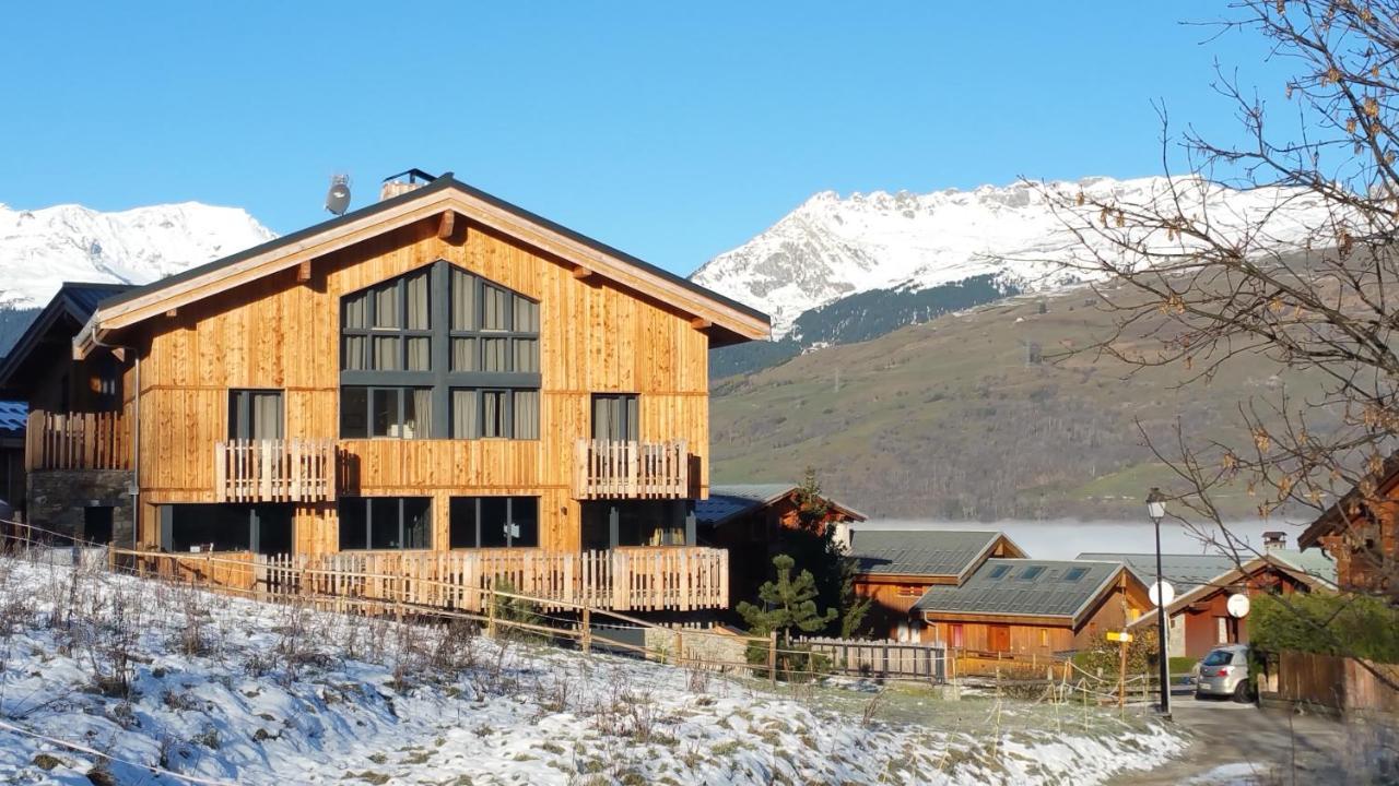 Chalet Hermine Bed and Breakfast La Plagne-Tarentaise Buitenkant foto